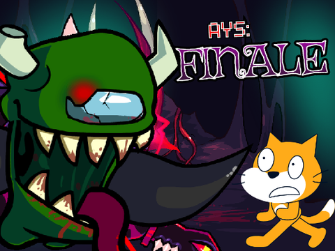 AYS: Finale with real sprites remix but it is green imposter