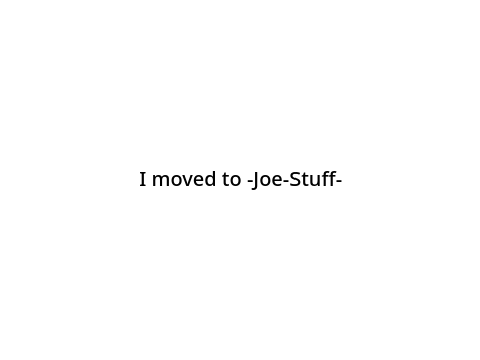 Moved Account