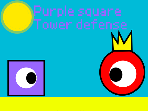 Purple Square Tower Defense
