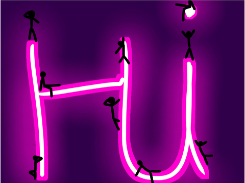 H i