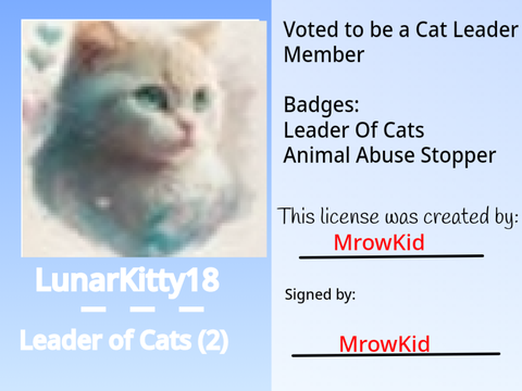 Lunar's License