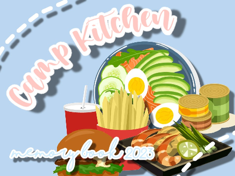 Camp Kitchen: My Memory Book Cover Entry