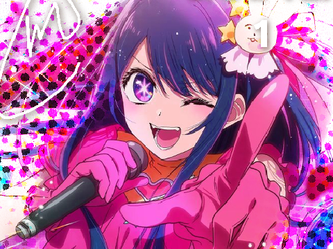 OSHI⚔️NO KO manga cover remake