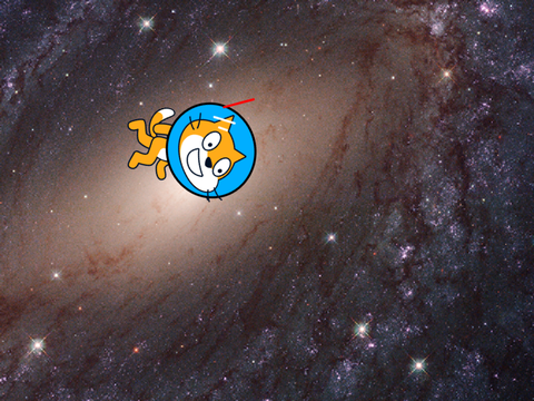 Space Cat and his.. “Rad Tunes”?