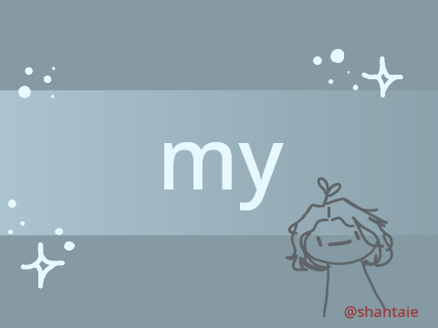My