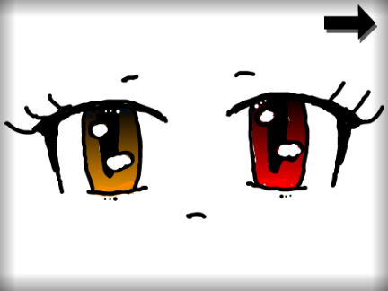  Anime Eyes (my coloring) WARNING!! JUST A EXPERIMENT!!!!