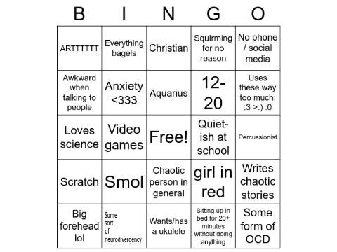BINGO TIMEEEEEE