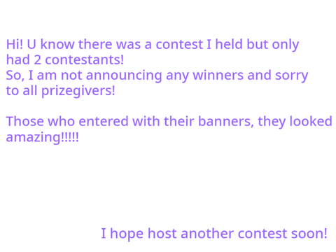 (Closed) 40+ contest 