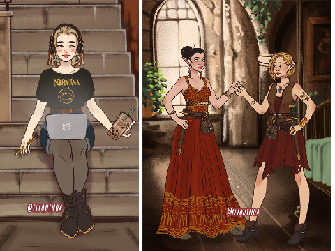 Characters i made on Meiker