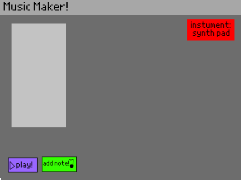 Music Maker! (InDev) 0.0