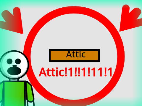 We have an attic!?!?!?!? Collab with @XarifyTV 