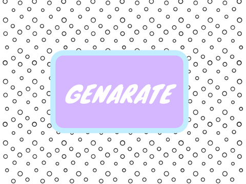 Scratch project generator!