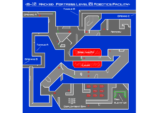Hacked Blueprints  Floor 1