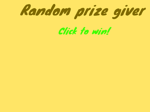 Free prize givers