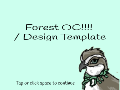 ForestWing OC!!! / Ref sheet