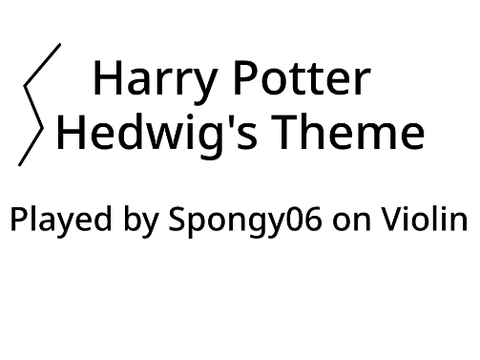 Harry Potter Hedwig's Theme Violin