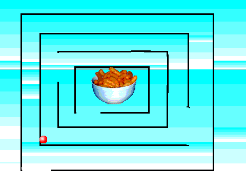 cheesy puffs maze