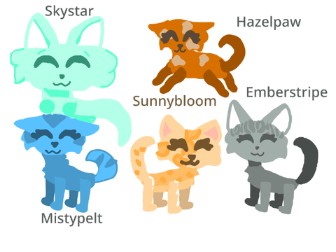 Banner for LunarClan cats