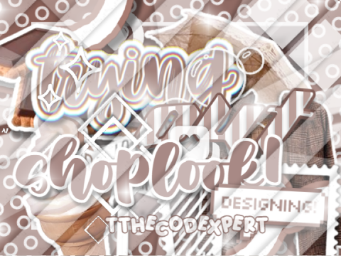 -ˋˏ༻ trying ❁ut shopl00k! ༺ ˎˊ-