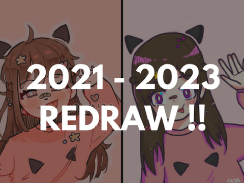2 year redraw !! (ﾉ*ФωФ)ﾉ ||  IMPROVEMENT ✦✦✦