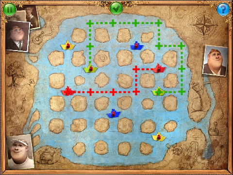 Minipuzzle "Schiffe verbinden"