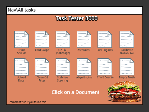 Among Us Task Tester 12+ 