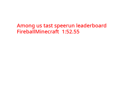 Among Us task speedrun All tasks