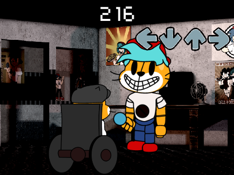 AYS singing Funky Night reanimated (sorta)