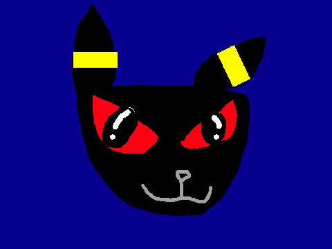 my fav drawing of umbreon 