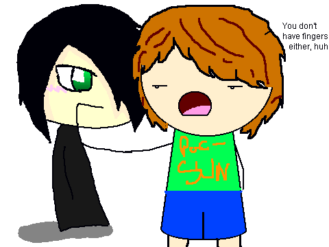 Add yourself shaking komaru's hand!!