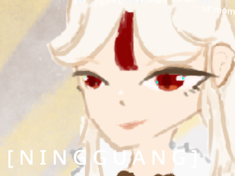 Royalty ✧ 凝光(ningguang) aesthetic art collab