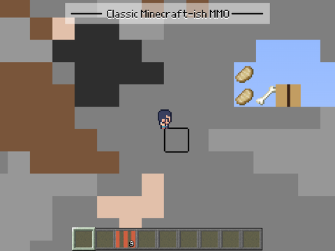 Classic Minecraft-ish MMO v0.1