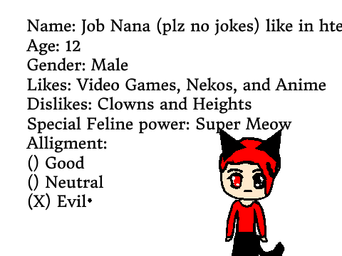 Neko Girls and Neko Boys RPG Sign Up remix
