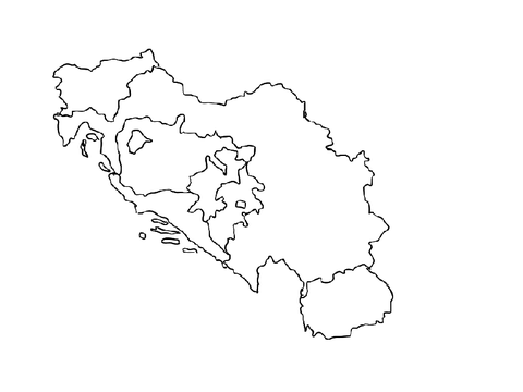 Yugoslav War Map