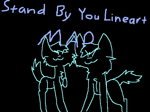 Stand By You Lineart MAP (OPEN) only a 5 parts left