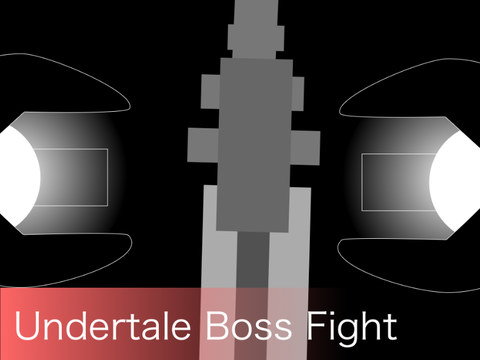 Undertale boss fight. Not finished