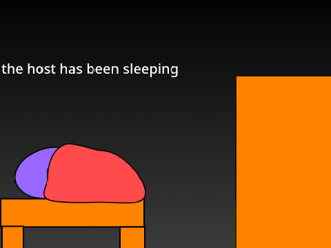 BFAS 2b: the host has been sleeping