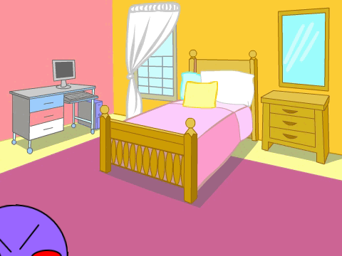 Monster under bed game