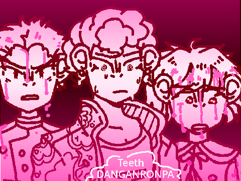 ✦ Teeth ─── ⋆⋅☆⋅⋆ ── DANGANRONPA ✦