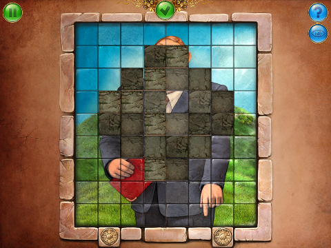 Minipuzzle "Bild freilegen"