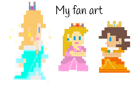 Mario princess fan art