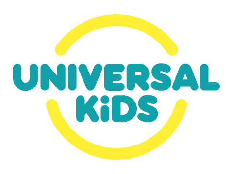 Can You Please Do Universal Kids Logo with Faces and Limbs