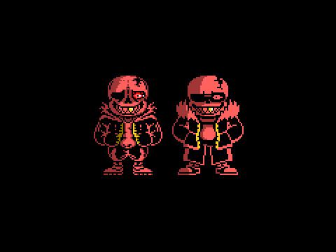 Undertale Underfell sans sprite remake