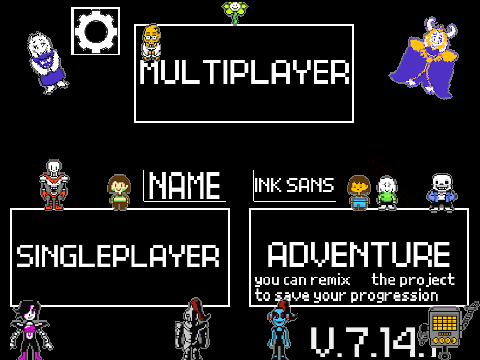 Undertale Fight Simulator-Create a battle (V7.14.1) remix-2