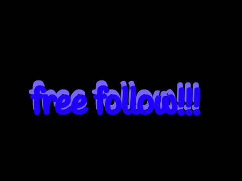 Free follow!!!