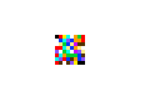 Random pixel image generator