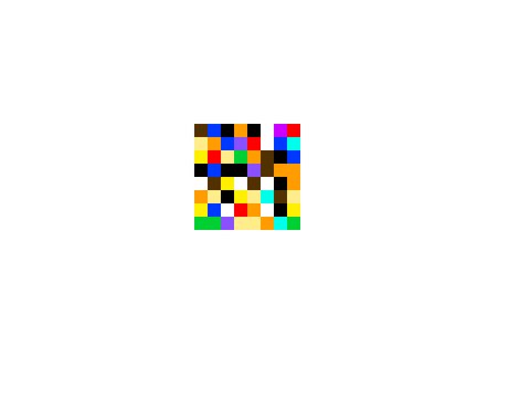 Random pixel image generator
