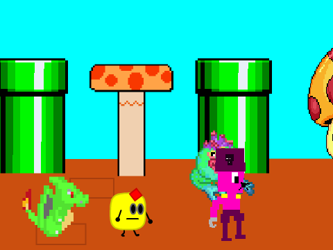 add yourself walking in the mushroom kingdom ... remix remix