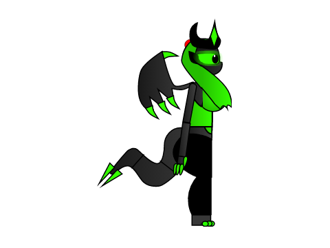 Bio-Mechanical Dragon Side Views [Alpha]