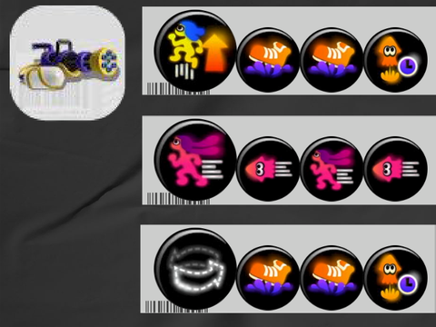 スプラトゥーン3　スプラスピナーギア構成